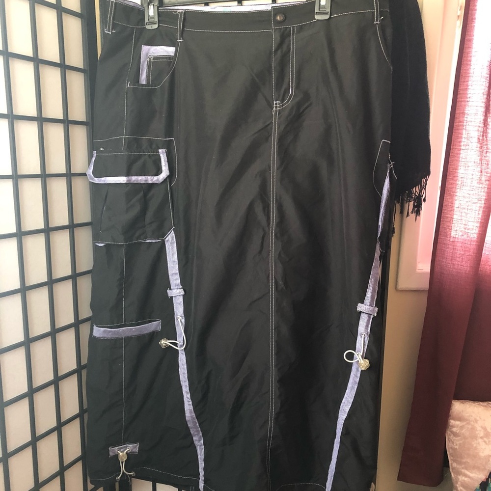 Plus Size Goth/Rave Skirt